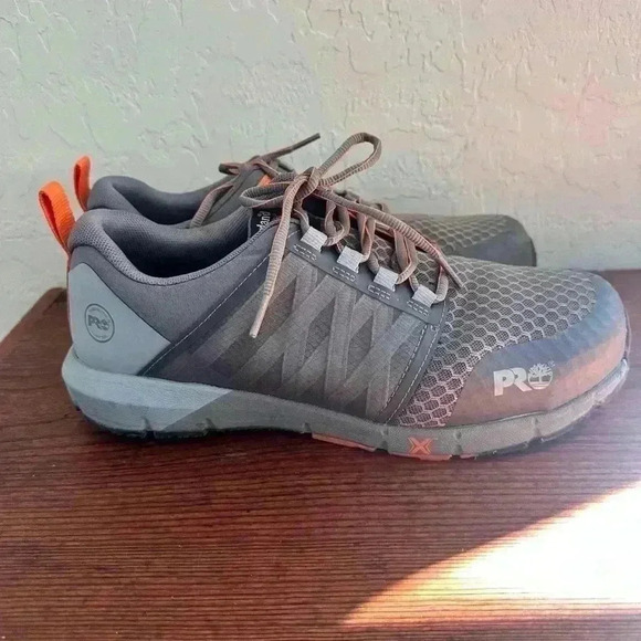 Timberland Pro Radius Knit Composite Safety Toe Work Shoe Sneaker Men’s Size 10W - Picture 1 of 11